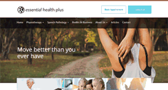 Desktop Screenshot of essentialhealthplus.com.au